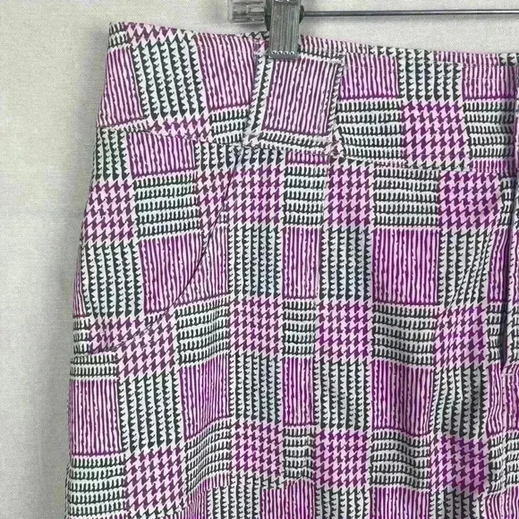 Jofit Golf Skirt Womans 16 Skort Pink Gray Active Performance Button Zip Pockets - Picture 2 of 16